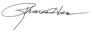 Rhonda Hess signature